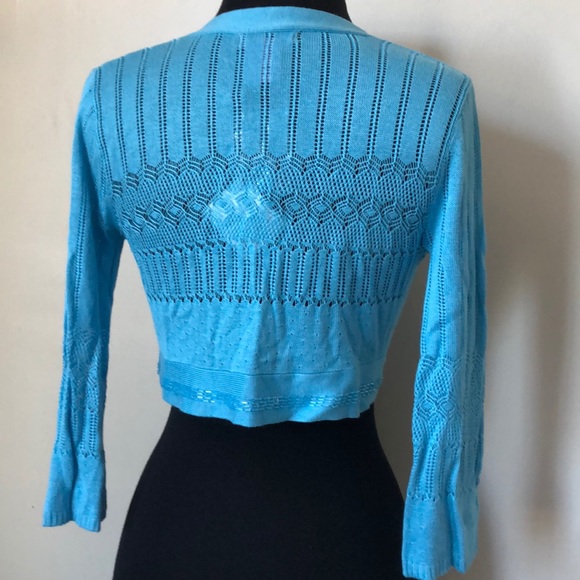 KenzieGirl Women’s Crop Cardi - Picture 2 of 3